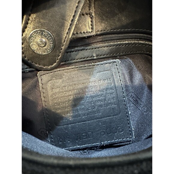 Vintage Coach Chelsea Soho A9D-6003 Black Crossbody Shoulder Bag Hobo Purse - Picture 6 of 8